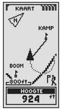 Markeer op de pagina Nav Data WAYPOINTS met de JOYSTICK en selecteer de keuze door de ENTER-knop in te drukken.. Markeer en selecteer NIEUW. 2.