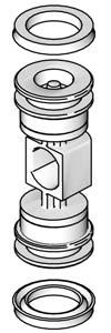 Reparatie Zet het luchtventiel weer in elkaar OPMERKING: breng een smeermiddel op lithiumbasis aan wanneer er wordt gevraagd om te smeren. Bestel Verder onderdeelnr. 819.0184. 1.