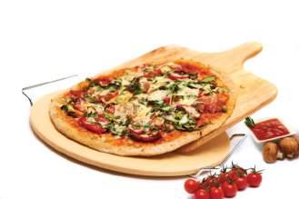 Antiaanbak pan inclusief pizza snijder en afkoppelbare