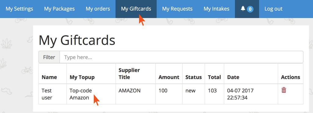 Uw Amazon account opwaarderen Om bestellingen te kunnen plaatsen via uw eigen Amazon account dient u eerst op uw account op te waarderen met een Amazon Giftcard. Deze zijn bij LAXANI NV te verkijgen.