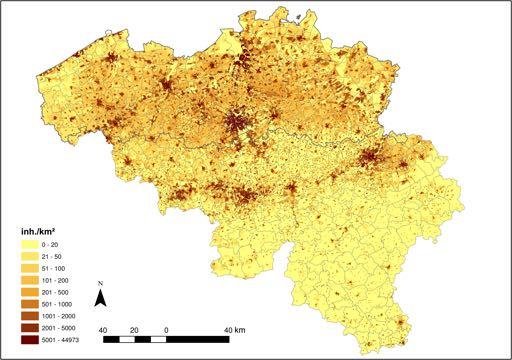 3. De historische ontwikkeling van metropolitane kerngebieden in België 3.