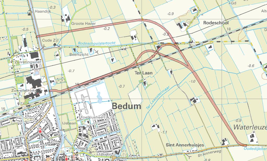 14 van 29 In onderstaande tabel zijn de effecten die de tracés hebben cijfermatig weergegeven.