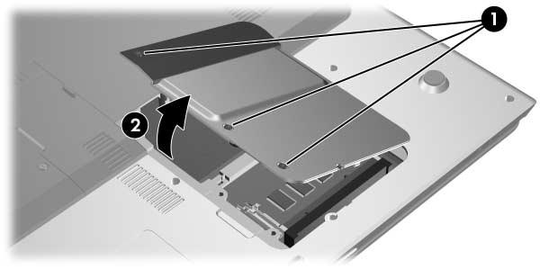 Geheugenmodules Geheugenmodule vervangen U vervangt een geheugenmodule als volgt: 1. Sluit de notebookcomputer af.