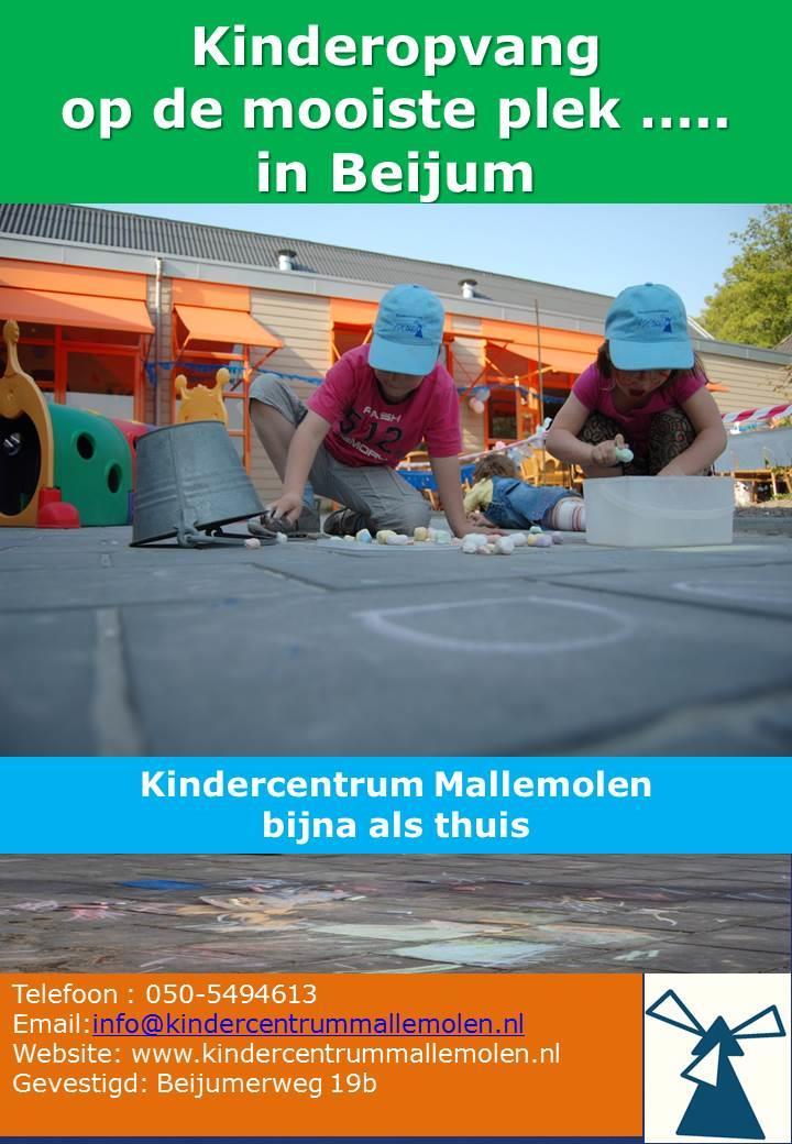 Mededelingen Daar kindercentrum Mallemolen aangesloten is bij de Branche organisatie is het vanuit het ministerie van Sociale Zaken en Werkgelegenheid verplicht om aan te sluiten bij de