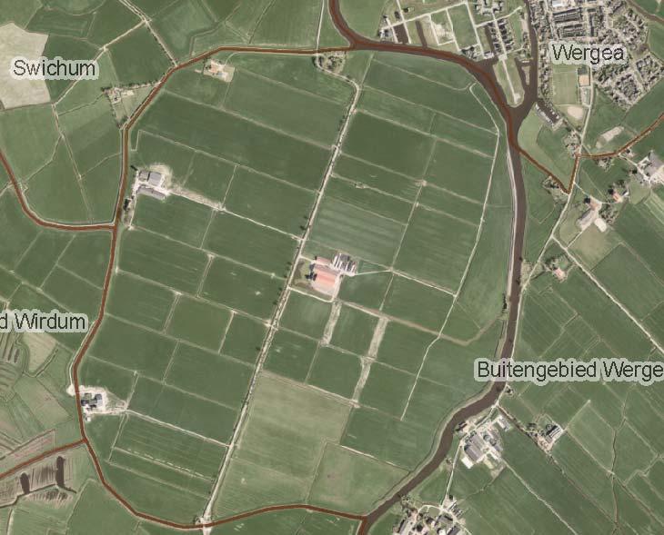 Blad 2 Beoordeling verzoek Landschappelijke kwaliteit Op basis van de landschapskaart is de Wergeastermarpolder ingedeeld onder de landschappelijke eenheid van droogmakerijen.