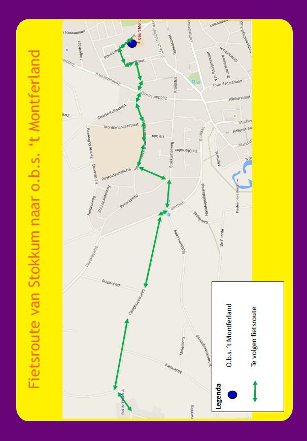 We willen u adviseren lopend of met de fiets naar school te komen. Als dit niet kan, kunt u de auto parkeren op de verschillende parkeerplaatsen.