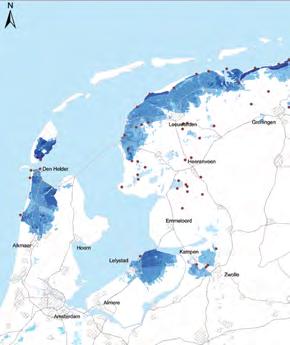 N o o r d e l i overstroming. Opstellers van rampenplannen kunnen de informatie gebruiken bij de voorbereiding op overstromingen.