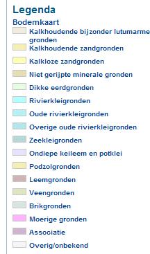 Afbeeldin. Op de droere delen zijn dit met name Hoe zwarte enkeerdronden, Duinvaaronden en Haarpodzolronden.