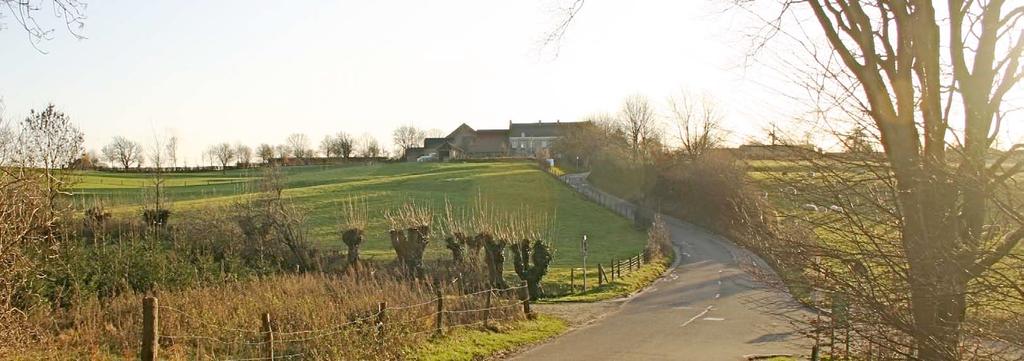 onverharde holle weg is geen zicht op