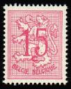 1026A.WP/1027B.F - Cijfer op Heraldieke Leeuw, type van nr. 849.