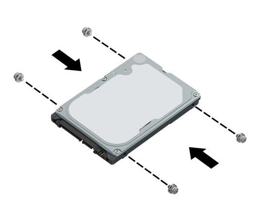 Interne vaste schijf van 2,5 inch installeren 1. Zorg dat alle beveiligingsapparaten die het openen van de computer verhinderen, zijn verwijderd of ontkoppeld. 2. Verwijder alle verwisselbare media, zoals een cd of USB-flashdrive, uit de computer.
