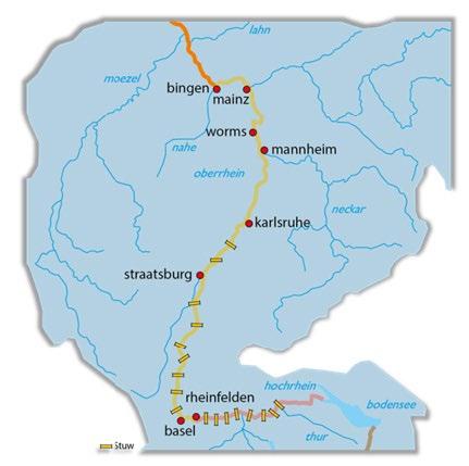 Een overzicht van de grootste problemen 3 Dammen en stuwen vangen sediment in De aanvoer van sediment uit de stroomgebieden is verstoord door