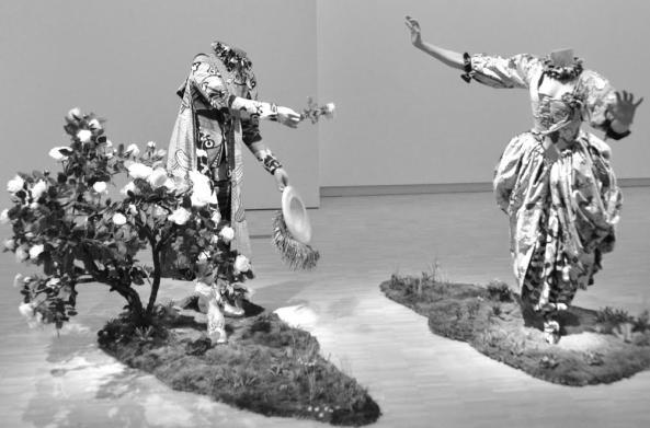 VERSLAG MET DE KCK NAAR GEMEENTEMUSEUM HELMOND Daar worden twee zeer bijzondere tentoonstellingen gepresenteerd. Paradise beyond van kunstenaar Yinka Shonibare met de bijzondere stoffen van de Vlisco.