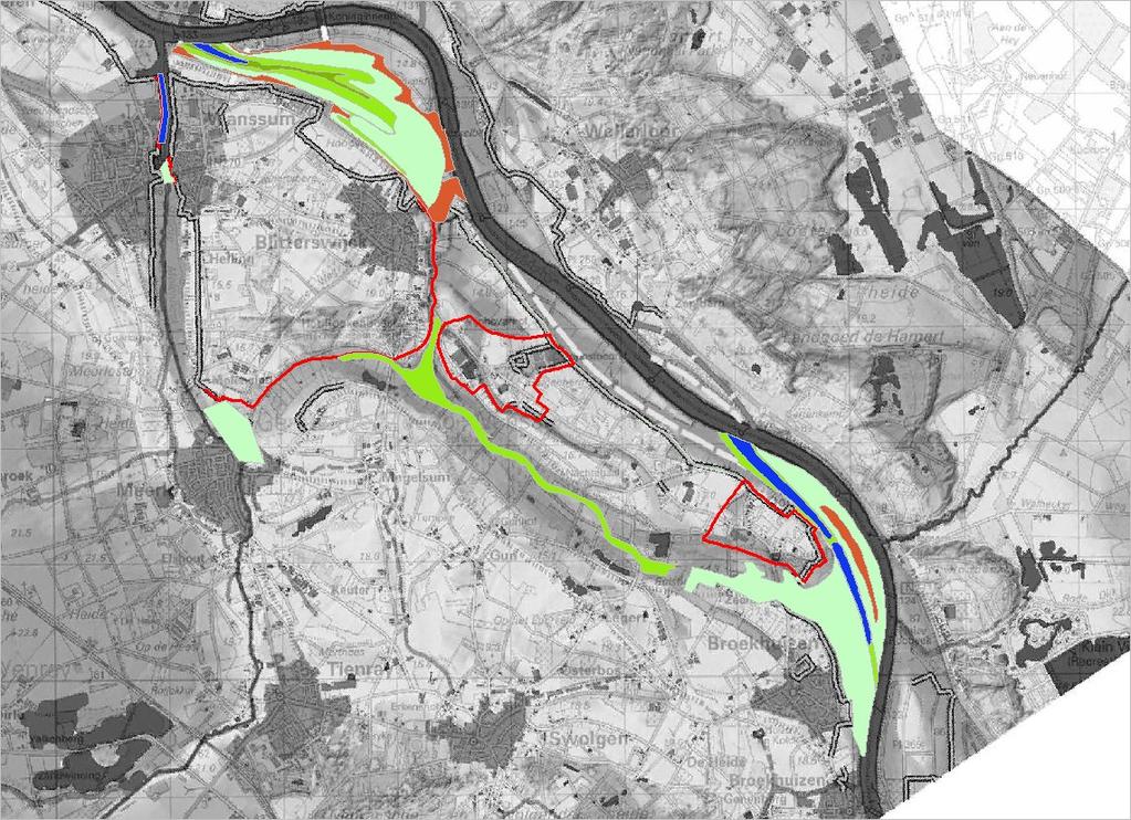 3.14 Venray (Ooijen - Wanssum) Project Ooijen-Wanssum (ontwerp: Projectbureau Ooijen-Wanssum) is geen onderdeel van het traject Maasdal Noord-Limburg, maar ligt op het grensgebied met het traject