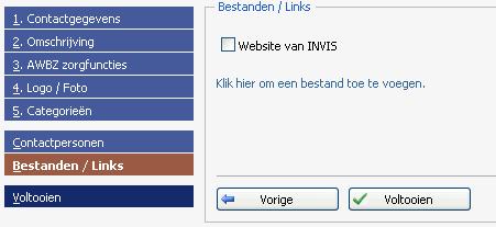 6.6.3 Gegevens contactpersonen wijzigen of verwijderen U kunt de gegevens van een contactpersoon wijzigen door op (Wijzigen) te klikken achter de naam van de contactpersoon (zie afbeelding 21).