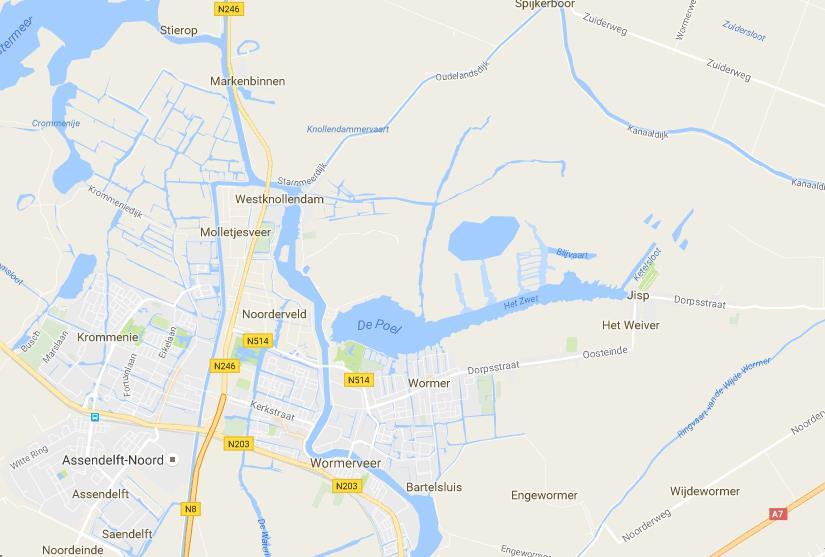 Er is binnen dit gebied geen bouwgrond meer beschikbaar. Bereikbaarheid Via de N-246 is deze locatie goed ontsloten richting Amsterdam (A-8), Beverwijk, Alkmaar en Purmerend.