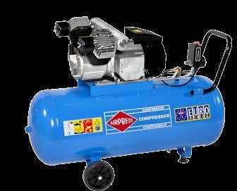 ZUIGERCOMPRESSOREN Blauwe serie professionele lijn - 10 bar 864,- 864,- 899,- 36503-N 36511-N 36508-N