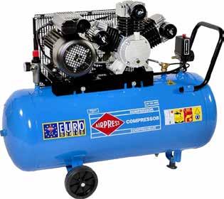 36507 36538-N 1 121,- COMPRESSOR LM 100-400 350 l/min - 21 m³/hr Effectieve capaciteit 260 l/min - 15,6