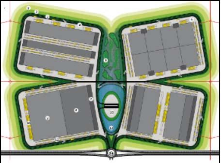 verkeersbewegingen. Vooral bij de vestiging van logistieke centra is de locatie ten opzichte van de hoofdontsluiting van het gebied belangrijk.