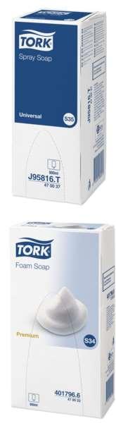 TORK FOAM SOAP S34 6 800ml 4,8 L X D.