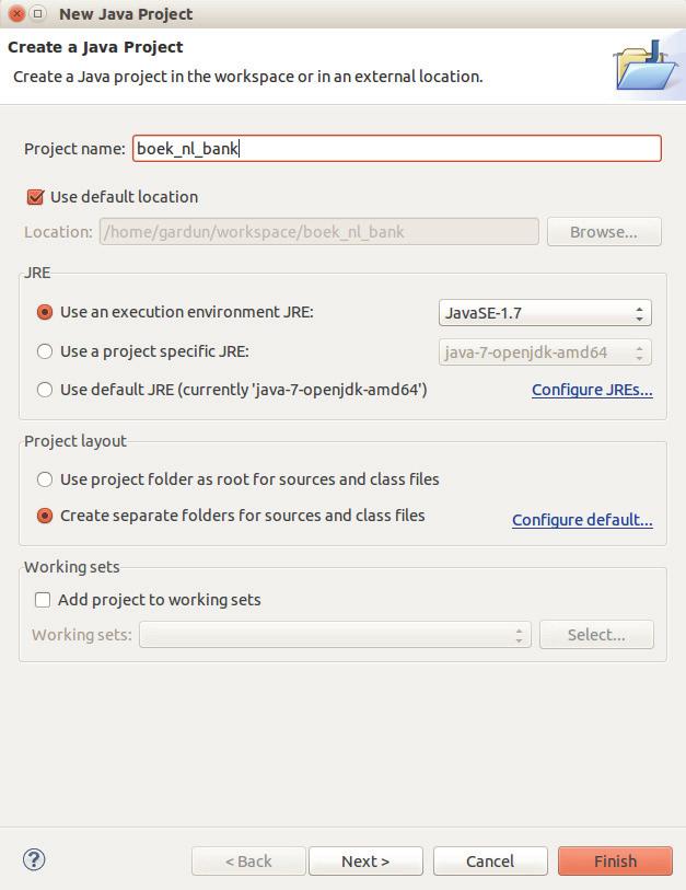 10 1 Eclipse IDE (Integrated Development Environment) Klik in het volgende