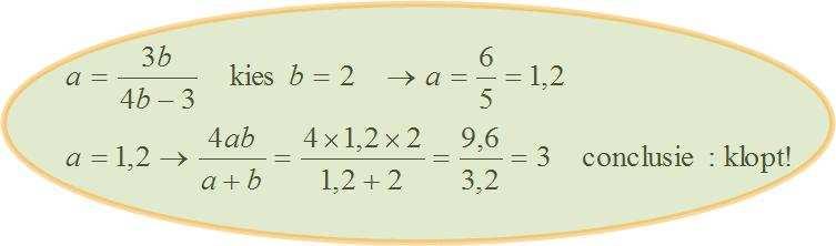 Opgave 3.32 Formules herleiden. Neem de 8 voorbeelden over a Controleer alle 8 uitgewerkte voorbeelden door eenvoudige getallen in te vullen of door het antwoord in te vullen. 1 1 1.