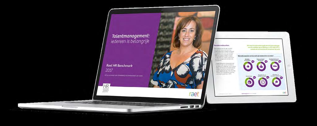 Lees meer over de Raet HR Benchmark 2017 Wilt u meer weten over de onderzoeksresultaten op het gebied van talentmanagement en de praktijkervaringen van andere organisaties?