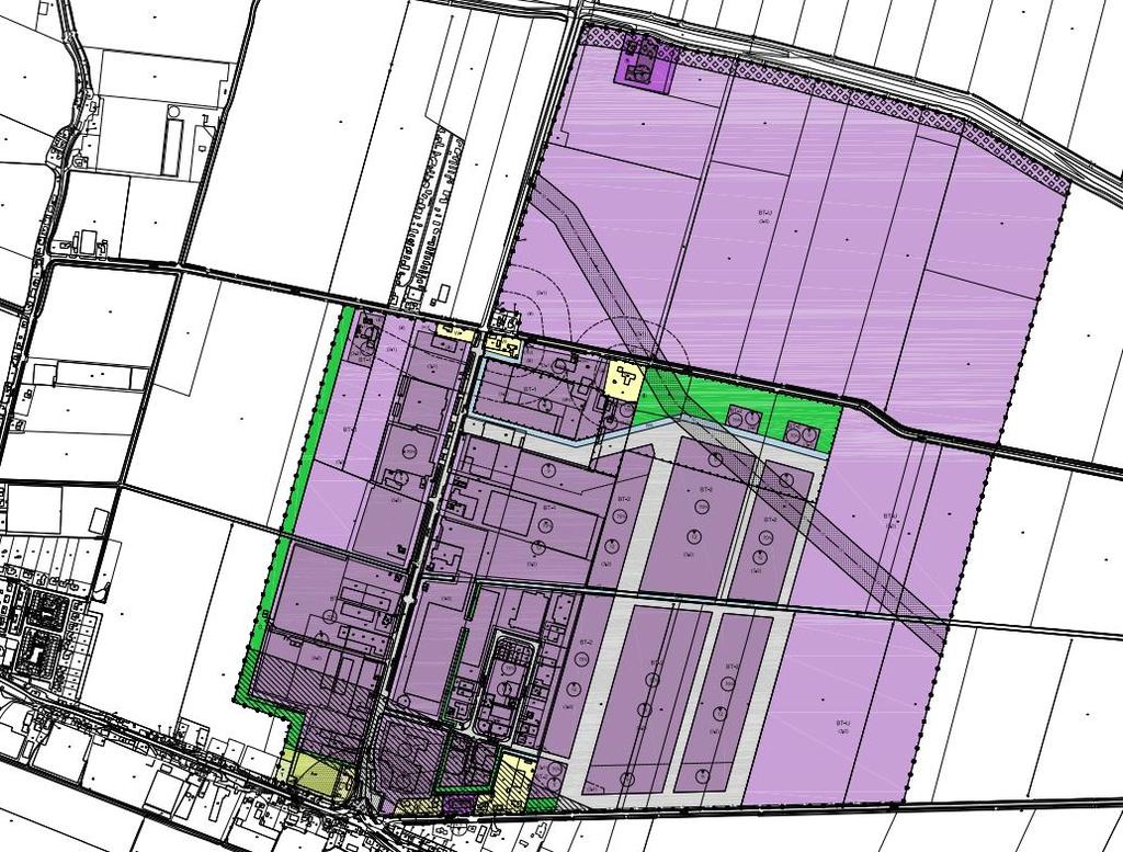 Op het bedrijventerrein zijn over het algemeen geen kwetsbare objecten toegestaan.