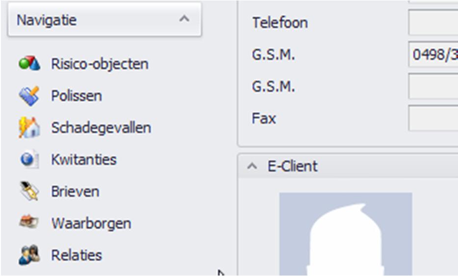 3.2 Via één van de leden van de relatie Stap Handeling 1 Navigeer naar de persoonsfiche van één van de leden van de relatie 2 Ga via het navigatiemenu op de