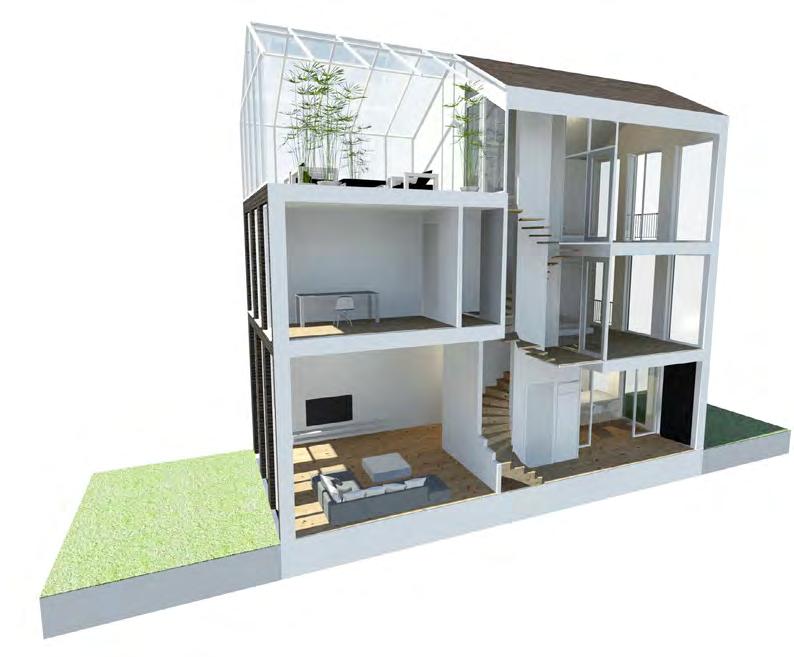 globalarchitects Wonen naar Eigen Smaak, bepaal samen met ons de uitstraling en indeling van uw huis Bouwkosten ca. 246.000,- (incl. BTW.) 400 euro per m 3 Type woning rijtjeshuis Afmeting 5.