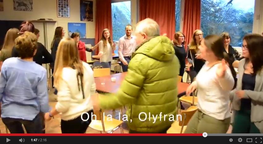 Tomas Bruyland Bekijk YouTube-filmpje 4HWa1 Voor de YouTube-wedstrijd van Olyfran (de Franse olympiade) heeft 4HWa1 een promotiefilmpje gemaakt.