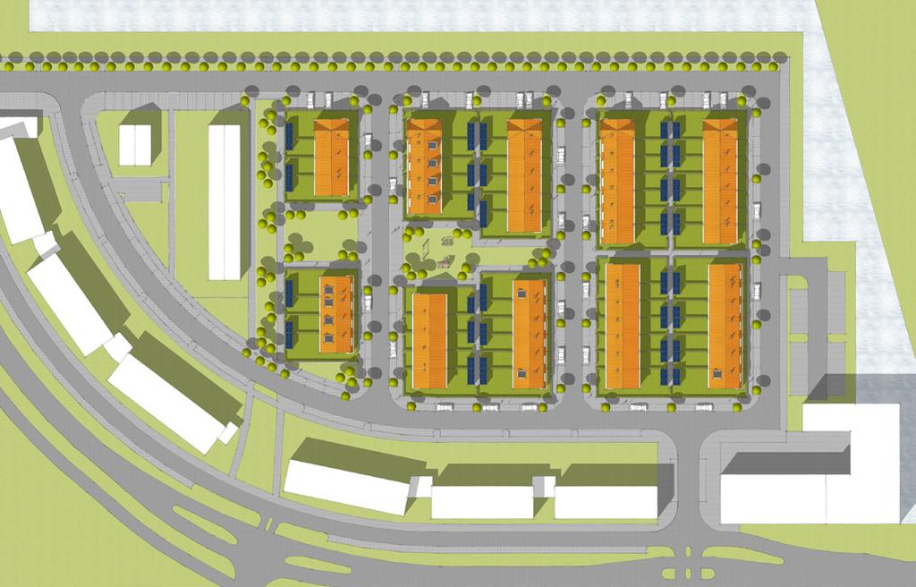 Tuinen 3 Gouda Prijsvraag Tuindorp Uitgangspunt voor de stedenbouwkundige opzet is het tuindorp.