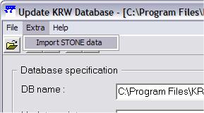 Vraag via het aanvraagformulier een code aan om de zipfile te gebruiken. Pak de STONE gegevens uit.