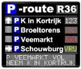 Een gericht parkeerbeleid en parkeerinformatie Een goed