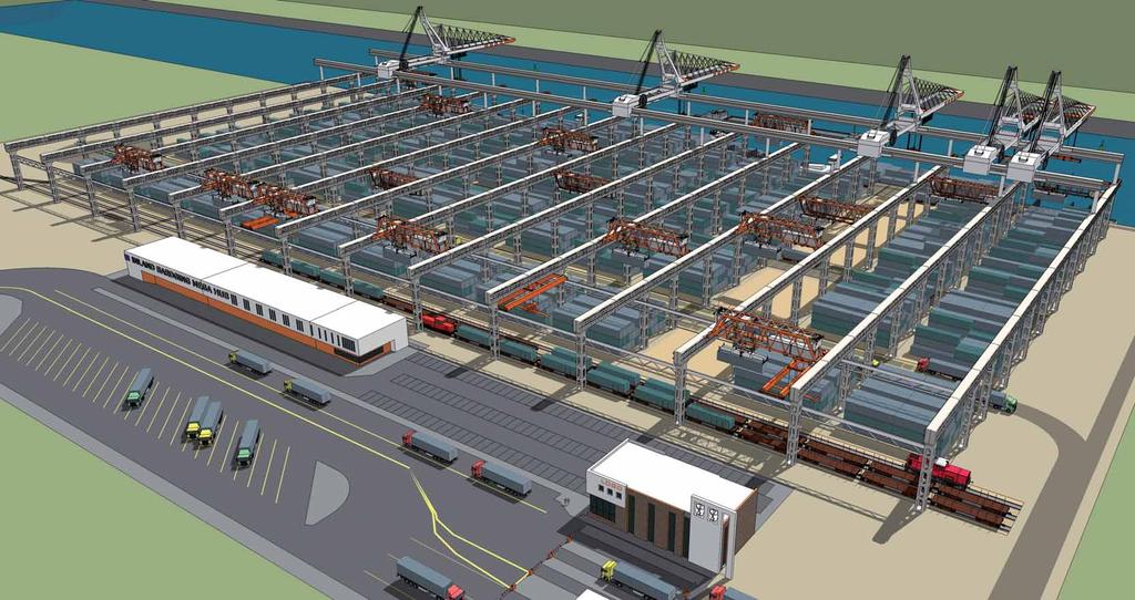 Frans Koch het primaire proces van transhipment op geen enkele manier zal verstoren.