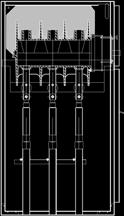 Het modulaire barenstel is uitgevoerd in elektrolytisch maatkoper F van x mm met n = mm ( A). Verschillende velden worden via de barenstelcompartimenten aan mekaar gekoppeld.