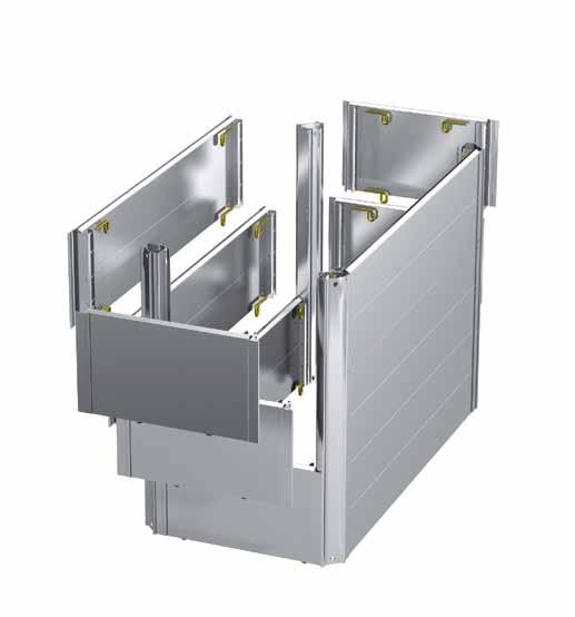 Alu-schachtbekisting GIGANT systeemopbouw M tot N Volledige alu-schachtbekisting GIGANT systeemopbouw M (1,5 m sleufdiepte) systeemopbouw N (3 m sleufdiepte, zonder