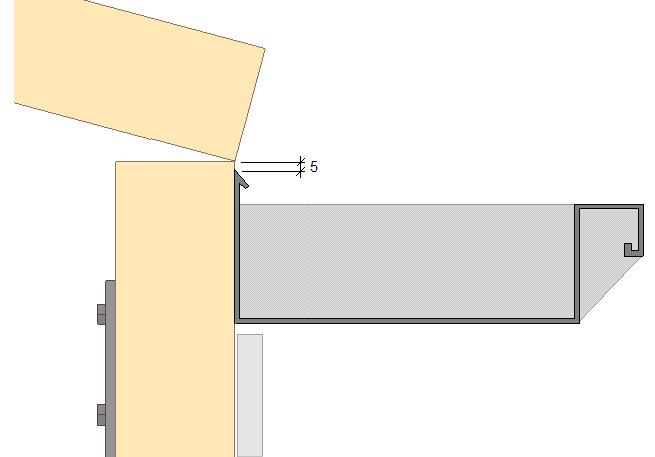 Lengte van profielen aanpassen aan stijlen Horizontale