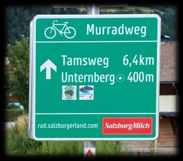 Inmiddels fietsen we alweer een poosje op de Murradweg.