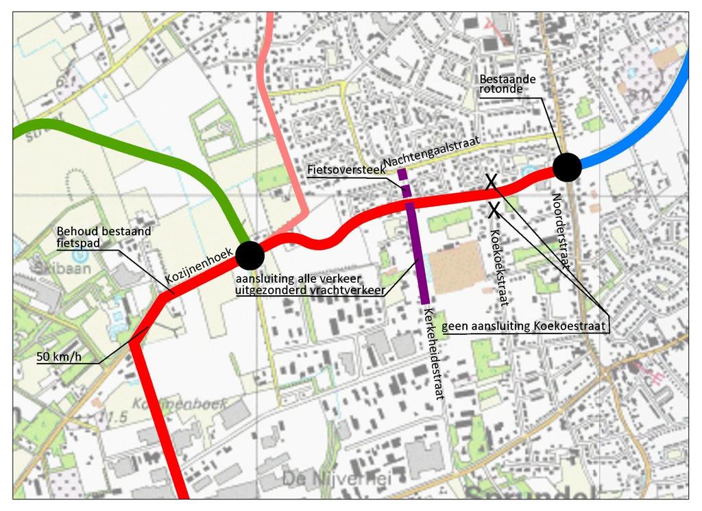 snelheidsregime kruispunttypes fietsvoorzieningen