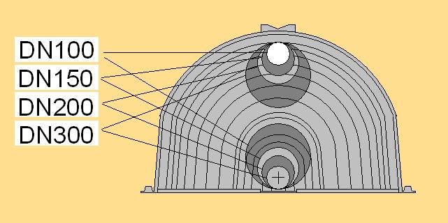 De reiniging van de tunnelbodem gebeurt in de spoeltunnelrij met behulp van een rioolrat voor de hogedrukreiniger.