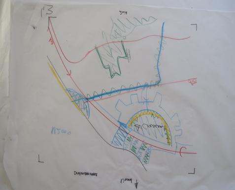 Ook aandacht voor ecologische verbinding Veluwe en randmeer. Integrerend concept met o.a. zone met flexibel waterpeil, grit van forse bomen voor koeling en schaduw, en zwemlocaties.