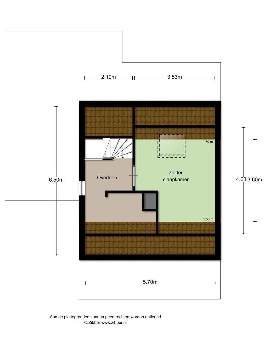 Plattegrond tweede