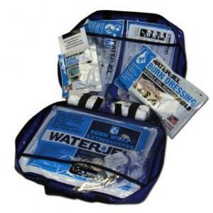 waterjel 20 x 40 cm - 1 gezichtsmasker - 4 x verband 10 cm x