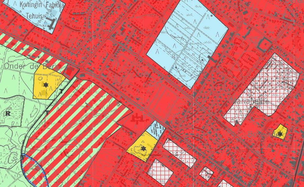 2.2 Gewestplan Figuur 2-1 Uittreksel uit het gewestplan, bron Geopunt Het studiegebied is gelegen binnen het gewestplan nr.