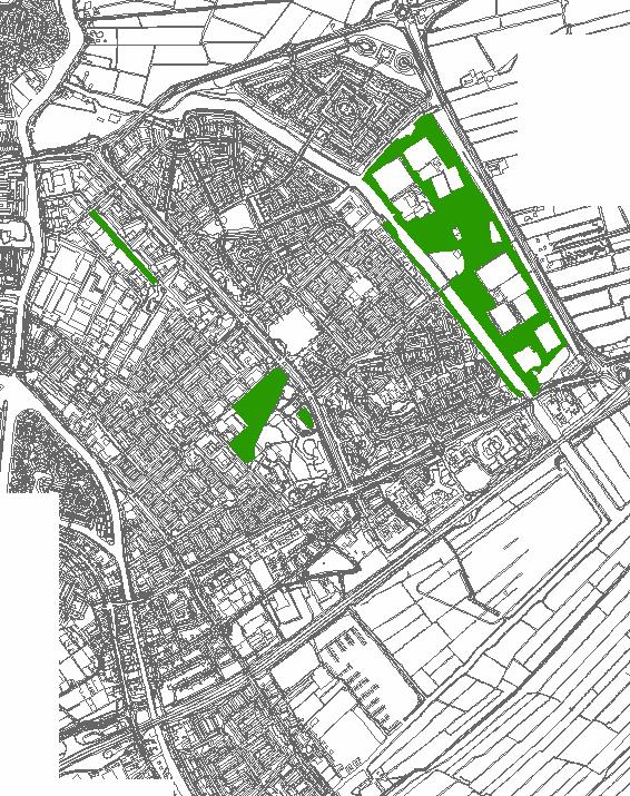 Bijlage II Overzicht losloopgebieden 1. De Bloemerd, met uitzondering van de sportvelden, de schooltuinen, het playpark en het palendorp; 3 5 4 2 1 2.