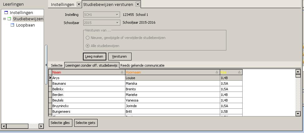 HOOFDSTUK 2. COMMUNICATIE MET DISCIMUS 7 Figuur 2.