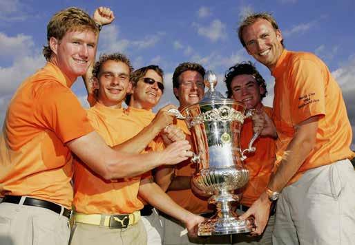 DIT IS EEN STERK, JONG ÉN ERVAREN NEDERLANDS TEAM, dat misschien wel beter geprepareerd dan ooit in het toernooi om de Eisenhower Trophy aan de start verschijnt.