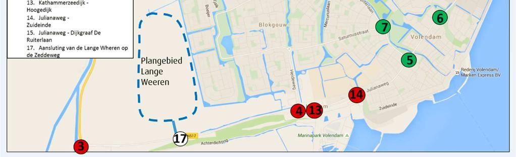 aangepast worden. Het kruispunt N244 N247 door de provincie Noord-Holland in het kader van de verbreding van de N244.