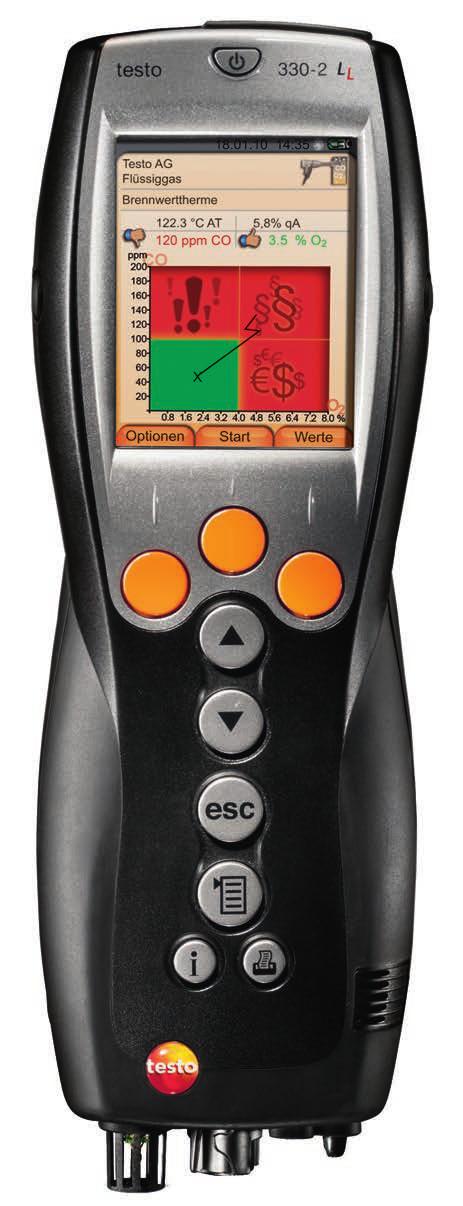 testo 330 LL Producteigenschappen in detail De baanbrekende